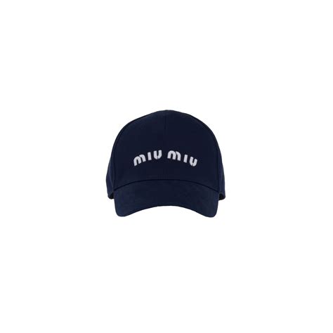 Royal Blue /white Drill Baseball Cap 